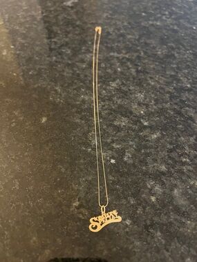 Gold Script Name Pendant Necklace - Women Jewelry